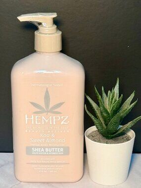 Hempz Sweet Almond Shea Butter Body Lotion 🌿✨ NEW & SEALED | Hydrating